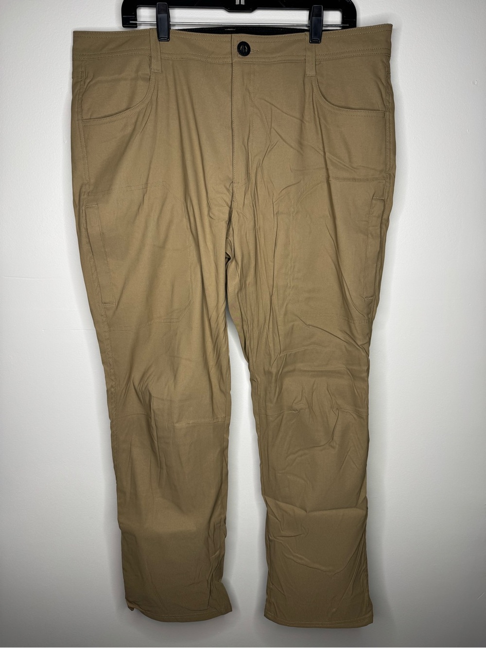 Orvis Fleece Lined Mens 38x32 Hiking Tech Pants Nylon Blend Stretch